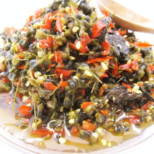  2斤包邮【私房菜/泡菜】小米辣干巴菌韭菜花/温肾阳/下饭菜 250克