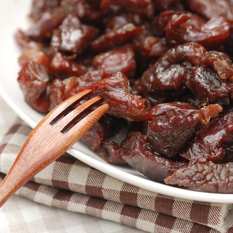 风干牛肉粒 麻辣五香...