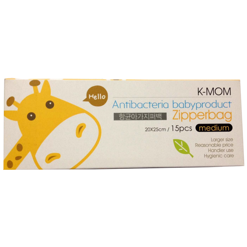 MOTHER-K_K-MOM系列儿童抗菌密封储存袋-MEDIUM号 20X25CM在类目 尿片/洗护/喂哺/推车床, 其它婴童用品中 - 来自Buy2taobao.com提供专业的淘宝代购服务