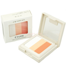 专柜正品Etude爱丽三色腮红花妍映彩腮红8g修容胭脂 可打高光提亮
