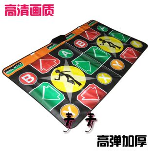  包邮送礼！正品高清中文电视电脑两用双人跳舞毯 加厚 跑步打地鼠