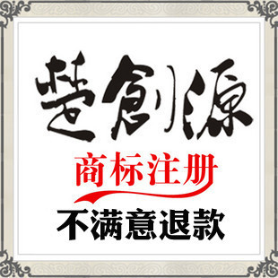 四钻商标注册申请/加急/包快递/发票，电子申报直达商标局-楚创源