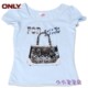 ONLY 07款可爱小领包短袖T恤