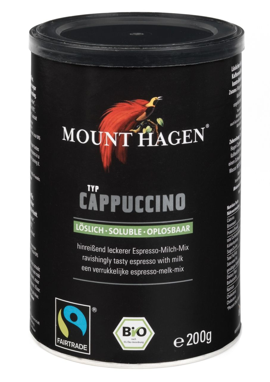 German import MountHagen Mount Hagen Cappuccino Premium can Instant coffee gift 200gin the Coffee/Oatmeal/Chongyin , Instant coffee/Coffee beans/Powder , Instant coffee category - from Buy2taobao.com to provide professional Taobao agent buy service