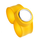 百诗帝正品LED手表女士学生树脂硅胶果冻镜子表儿童表韩版时装表