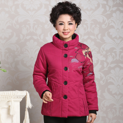 中老年服装棉衣女装60妈妈装棉服70岁老人奶