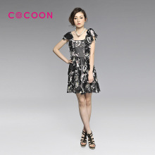 COCOON可可尼2012新品印花浪漫连衣裙202202051原价1378