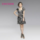 COCOON可可尼2012新品印花浪漫连衣裙202202051原价1378