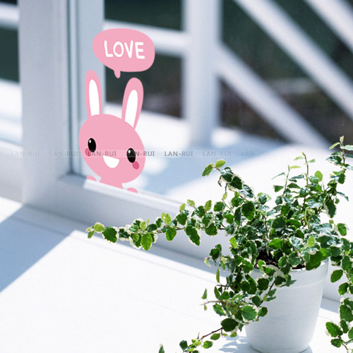 Blue Swiss remove Wall Stickers rabbit Cartoon notebook ceramic tile Glass Sticker Switch Sticker computer Stickers paintingin the Home accessories , Stickers , Computer stickers category - from Buy2taobao.com to provide professional Taobao agent buy service