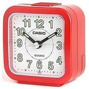 卡西欧闹钟casio小闹钟，tq-141-4df时尚红色，钟表迷你