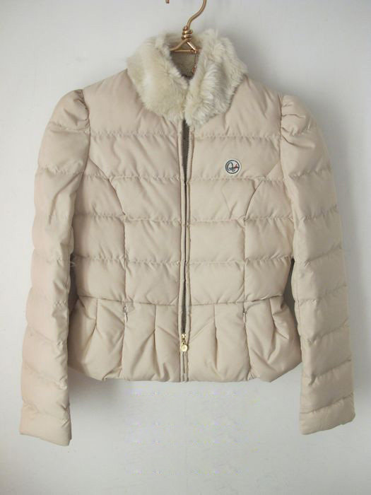 ochirnly/O时力正品 2011冬 高雅外套带毛领羽绒服 1114041810