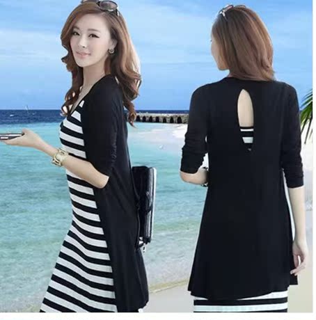 <em>夏季</em>防晒衣<em>开衫</em>外<em>搭配</em>长裙吊带长袖大码宽松长