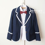 纯手工学院派韩国日本校服/情侣装制服外套/白衬衫西装