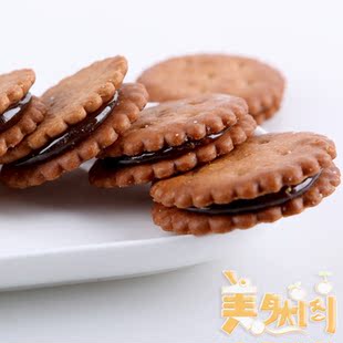  热卖 台湾特产 进口零食品 黑糖麦芽饼500g 天然素食/无色素饼干