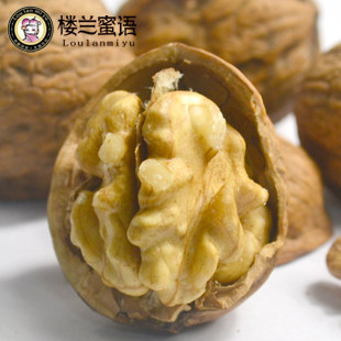【楼兰蜜语】 新疆纯野生无漂白薄皮核桃500g 超饱满最健康核桃