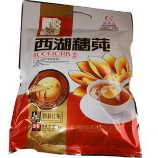  杭州特产 醇香园精致桂花西湖藕莼320克（藕粉）