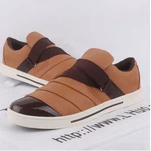  夏季清仓秒杀百搭搭扣时尚潮鞋 英伦韩版日常休闲鞋 男鞋潮流板鞋