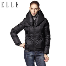 品牌特卖 ELLE 女装2012冬季新品专柜正品修身大码大牌短款羽绒服 品牌特卖 ELLE 女装2012冬季新品专柜正品修身大码大牌短款羽绒服