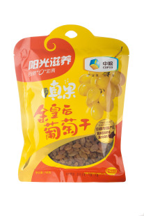  中粮食品旗舰店 屯河真果金皇后葡萄干 98g XX370