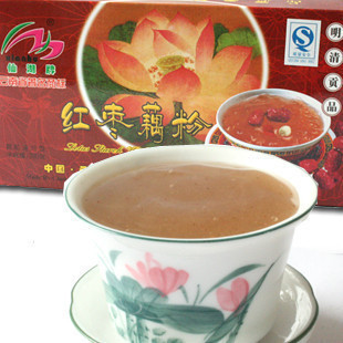  云南特产美食澄江红枣藕粉 仙湖牌 200克辅食莲藕粉食品热饮