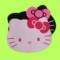 上下架计划:hello kitty鼠标垫粉色可爱卡通女生布软滑鼠标垫子买二送一包邮
