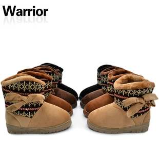 Shanghai of female money back snow boots cotton padded boots boots and a half canister boots warm outdoor warm shoes 1008