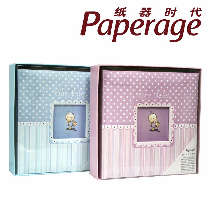 Hand ink DIY photo albums scrapbooks growth recorded album full moon baby gifts baby birthday album