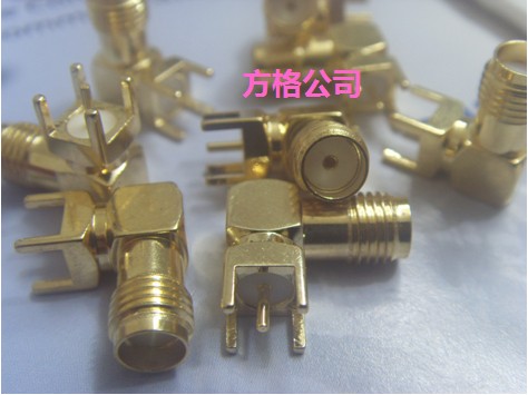 SMA四脚弯头 外螺纹内孔 SMA标准母头 SMA直头焊接PCB板接天线在类目 3C数码配件, 家电影音周边配件, RF头中 - 来自Buy2taobao.com提供专业的淘宝代购服务