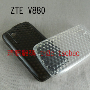 【全新<span class=H>A</span>料】ZTE中兴V<span class=H>880</span>手机套 U<span class=H>880</span>清水套 V<span class=H>880</span>硅胶保护套