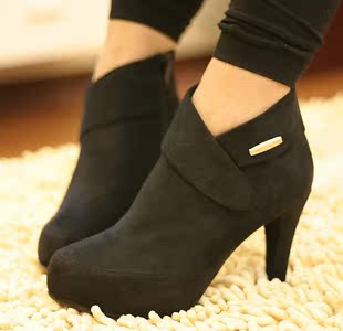 韩国代购厚底内防水...