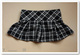 外贸格子短群百折裙 白搭日式校园风格