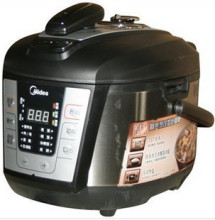 银色全新正品 Midea/<span class=H>美的</span> PSS402<span class=H>美的</span><span class=H>电</span><span class=H>压力</span><span class=H>锅</span> 高端 豪华 打木箱