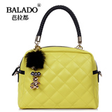 balado女包2012春夏新款韩版糖果色菱格手提单肩斜挎百搭萝莉包包