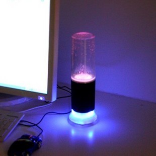 七夕 触控调光LED喷水音响 苹果笔记本电脑七