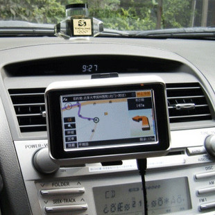 Dedicated GPS vehicle navigation apparatus bracket bracket air conditioner outlet stent navigation support