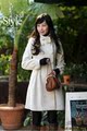 ‖索利亚服饰‖卖爆了韩版羊绒热销爆款女装风衣打折价39白色4321