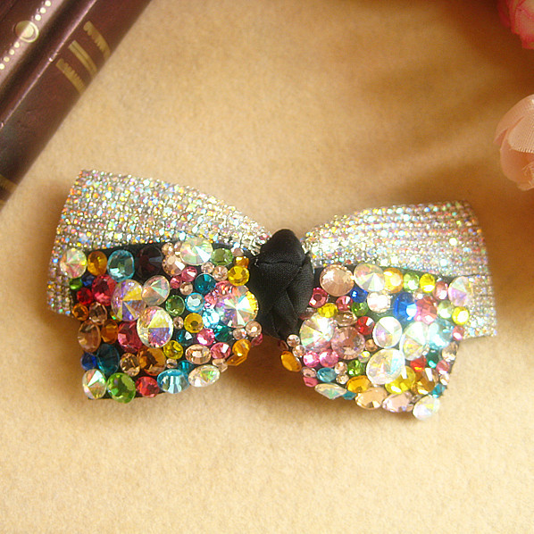 韩国原版进口发饰包钻...