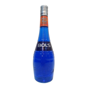  〖洋酒〗波士蓝橙力娇甜酒 BOLS BLUE CURACAO 荷兰原装进口正品