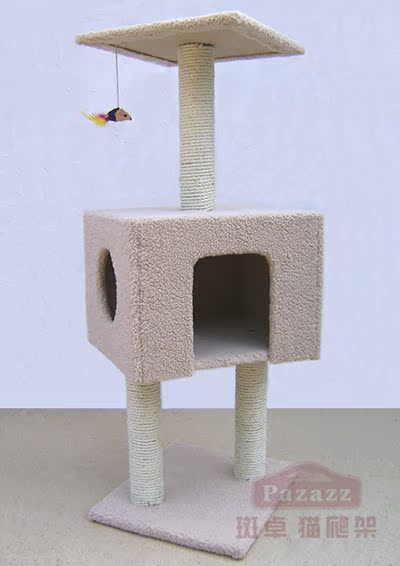 当天发货厂家特价包邮贴邮斑卓猫爬架猫窝玩具猫架猫抓板猫树 13在类目 宠物/宠物食品及用品, 猫/狗玩具, 猫爬架中 - 来自Buy2taobao.com提供专业的淘宝代购服务