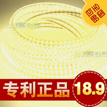 led灯带72珠 3528贴片灯带LED超亮 高亮光带防水 特价 正品