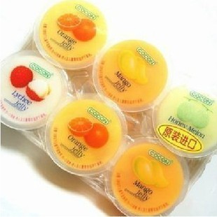  马来西亚最好吃的果冻 可康多种口味果冻布丁 1组6杯装 经济实惠