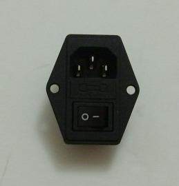 DIY 投影机 投影仪 投影配件 电源开关插座＋电源线