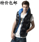 中国购物背心清仓秋冬<em>男装</em> 中老年羽绒背心时