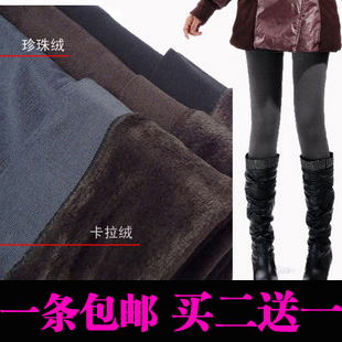  女士打底裤女秋冬高腰打底裤女春款加绒加厚大码春秋显瘦包邮