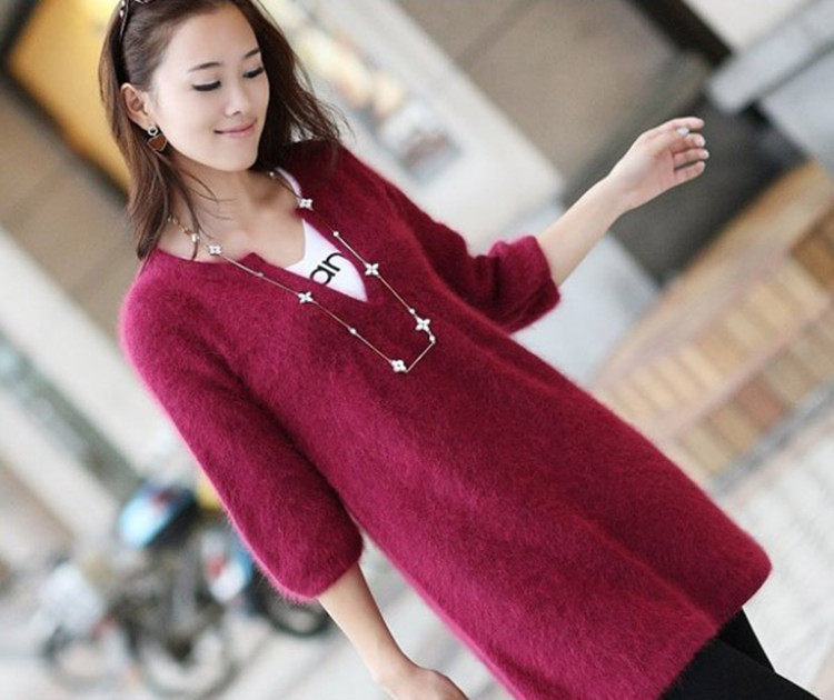 <em>貂绒毛衣</em>女<em>长款</em>哪种好?<em>貂绒毛衣</em>女<em>长款</em>价格,貂