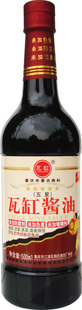  重庆特产瓦缸五星酱油500ml 原生态传统酿造酱油 黄豆酱油调味品