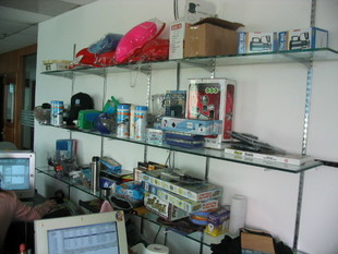 Boutique shelves Material Science Display cabinet rack accessories AA pillar Glass Corbelin the Business/Office Furniture , Shelf/Showcase , Boutique Showcase/Showcase category - from Buy2taobao.com to provide professional Taobao agent buy service