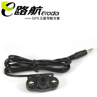 E road route F200 Mobile Wireless HD car GPS navigation instrument for reversing rear view mirror camera night vision