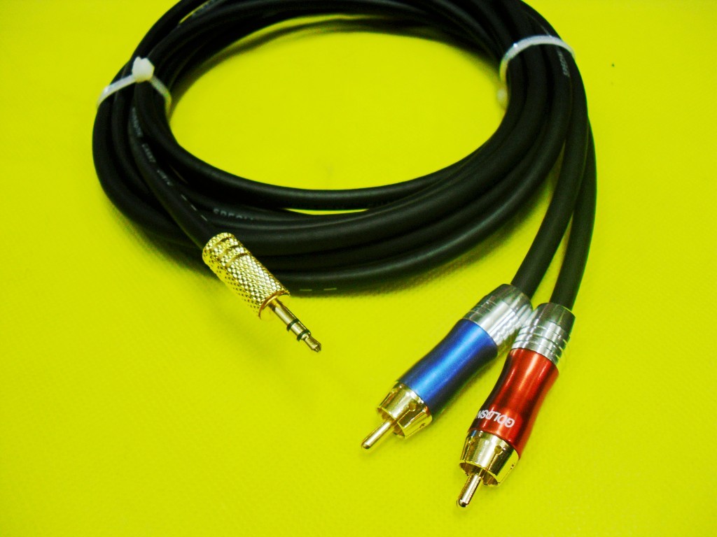 高屏蔽电脑连接功放音电脑音频线3.5mm 一分二音频线3.5mm转莲花|msdalam kategori Peralatan Audio-visual, aksesori audio dan video elektronik, Wire - dari Buy2taobao.com untuk memberikan perkhidmatan ejen Taobao profesional membeli