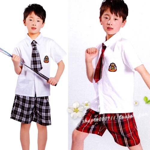 小学生校服 夏季套装夏装 儿童节小学生服合唱服六一儿童节演出服 价格:55.00